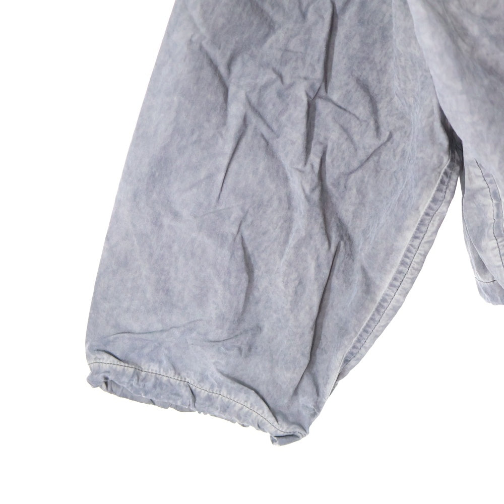 DIESEL(ディーゼル) 25SS J-Noode-A Packable hooded anorak jacket ナイロン ハーフジップ アノラックジャケット グレー A16207