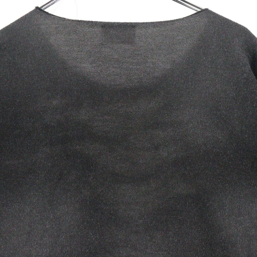 DIESEL(ディーゼル) 25SS S-RUBEN A18216 デストロイ加工 スウェットシャツ グレー A18216