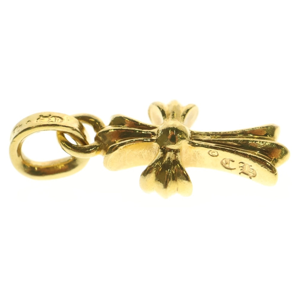 CHROME HEARTS(クロムハーツ) 22K CRS BBYFAT ベイビーファットクロス ペンダントトップ ゴールド BCA037