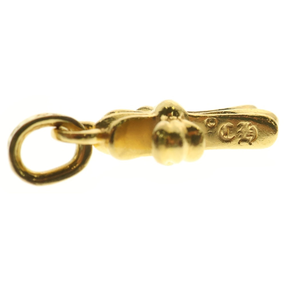 CHROME HEARTS(クロムハーツ) 22K CRS BBYFAT ベイビーファットクロス ペンダントトップ ゴールド BCA037