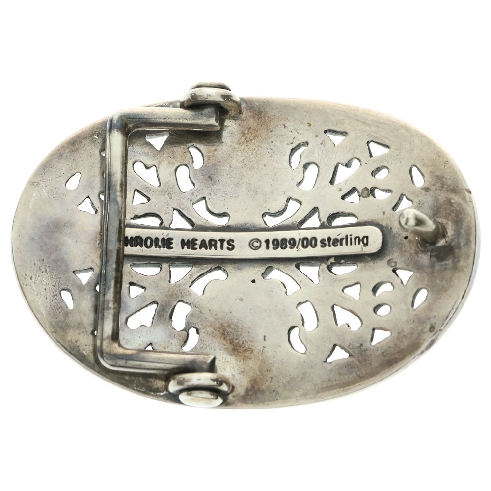 CHROME HEARTS(クロムハーツ) OVAL CROSS STRAP1.5クラシックオーバルクロスバックル シルバー BCA359