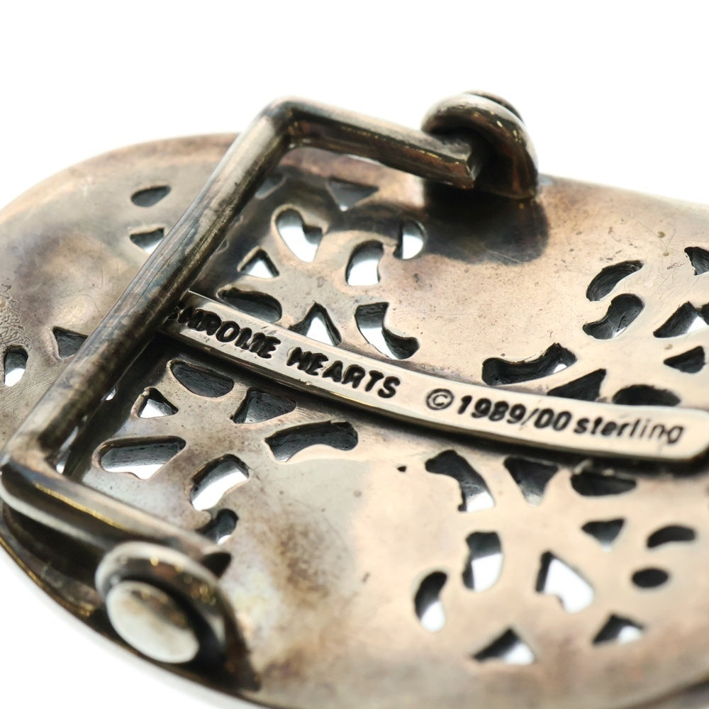 CHROME HEARTS(クロムハーツ) OVAL CROSS STRAP1.5クラシックオーバルクロスバックル シルバー BCA359