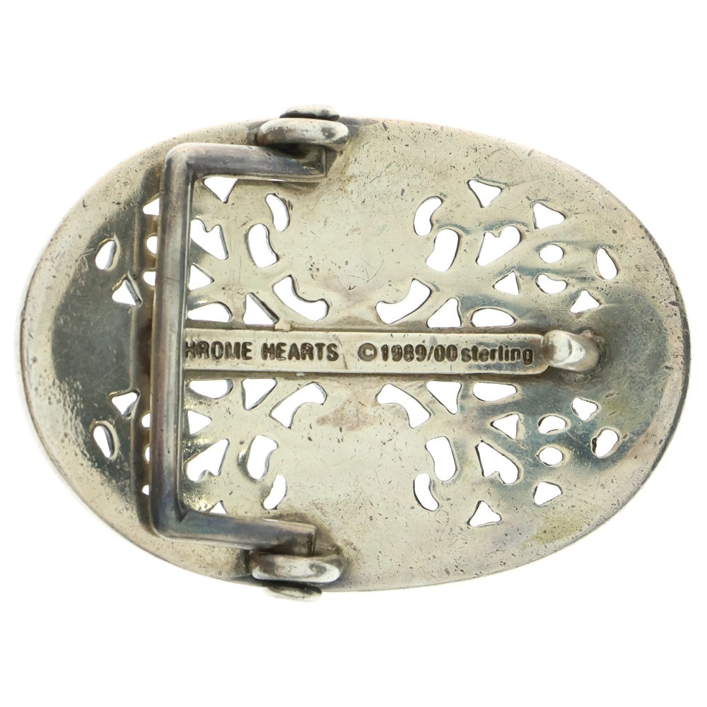 CHROME HEARTS(クロムハーツ) OVAL CROSS STRAP1.5クラシックオーバルクロスバックル シルバー BCA359