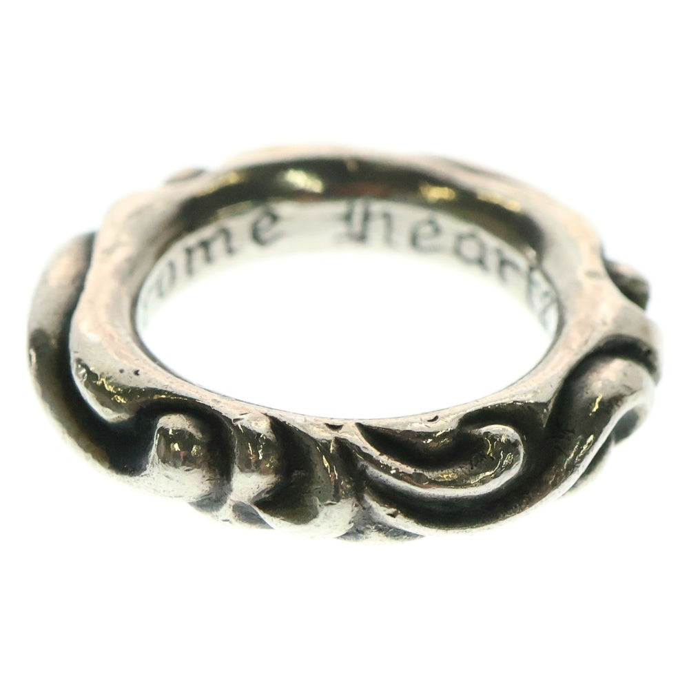 CHROME HEARTS(クロムハーツ) SCRL BAND スクロールバンド リング シルバー BCA351
