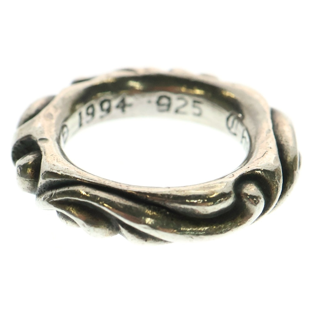 CHROME HEARTS(クロムハーツ) SCRL BAND スクロールバンド リング シルバー BCA351