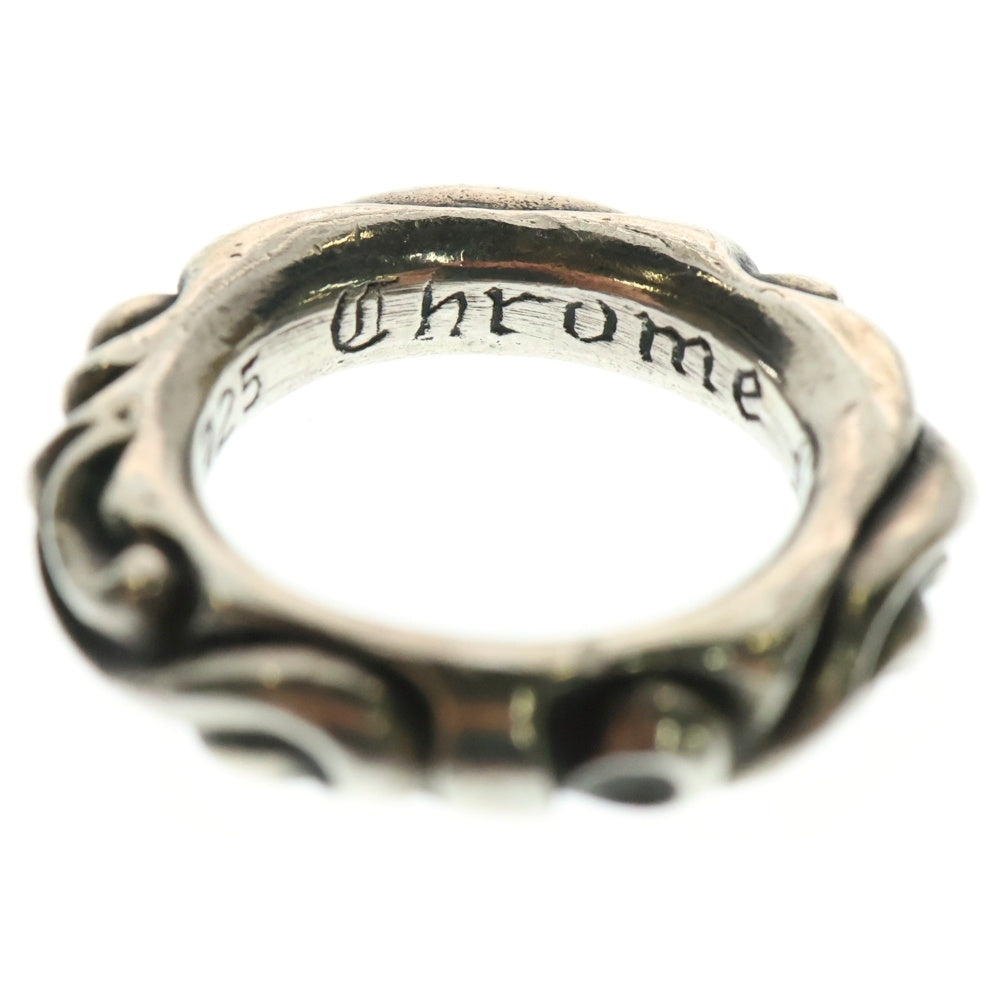 CHROME HEARTS(クロムハーツ) SCRL BAND スクロールバンド リング シルバー BCA351