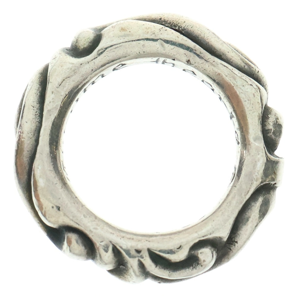 CHROME HEARTS(クロムハーツ) SCRL BAND スクロールバンド リング シルバー BCA351