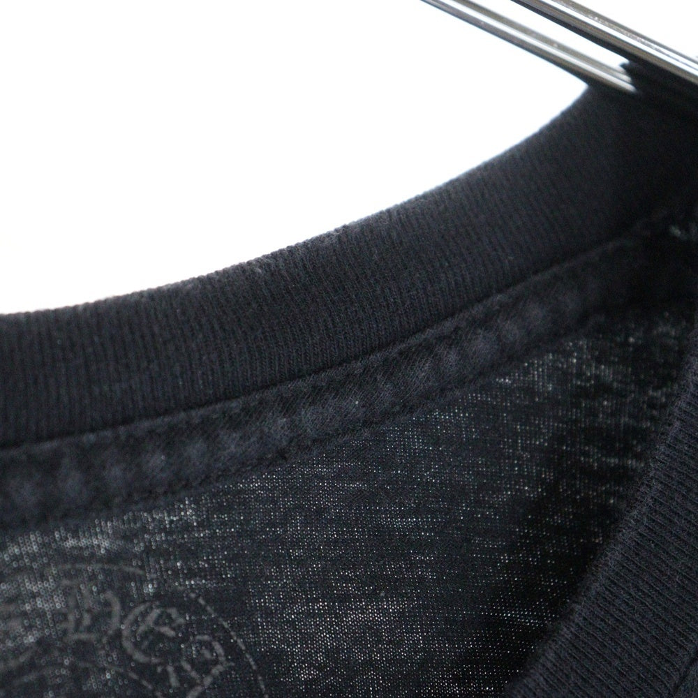 CHROME HEARTS(クロムハーツ) FOTI S/S TEE ハリスティーター ボックスプリント半袖Tシャツ カットソー ブラック