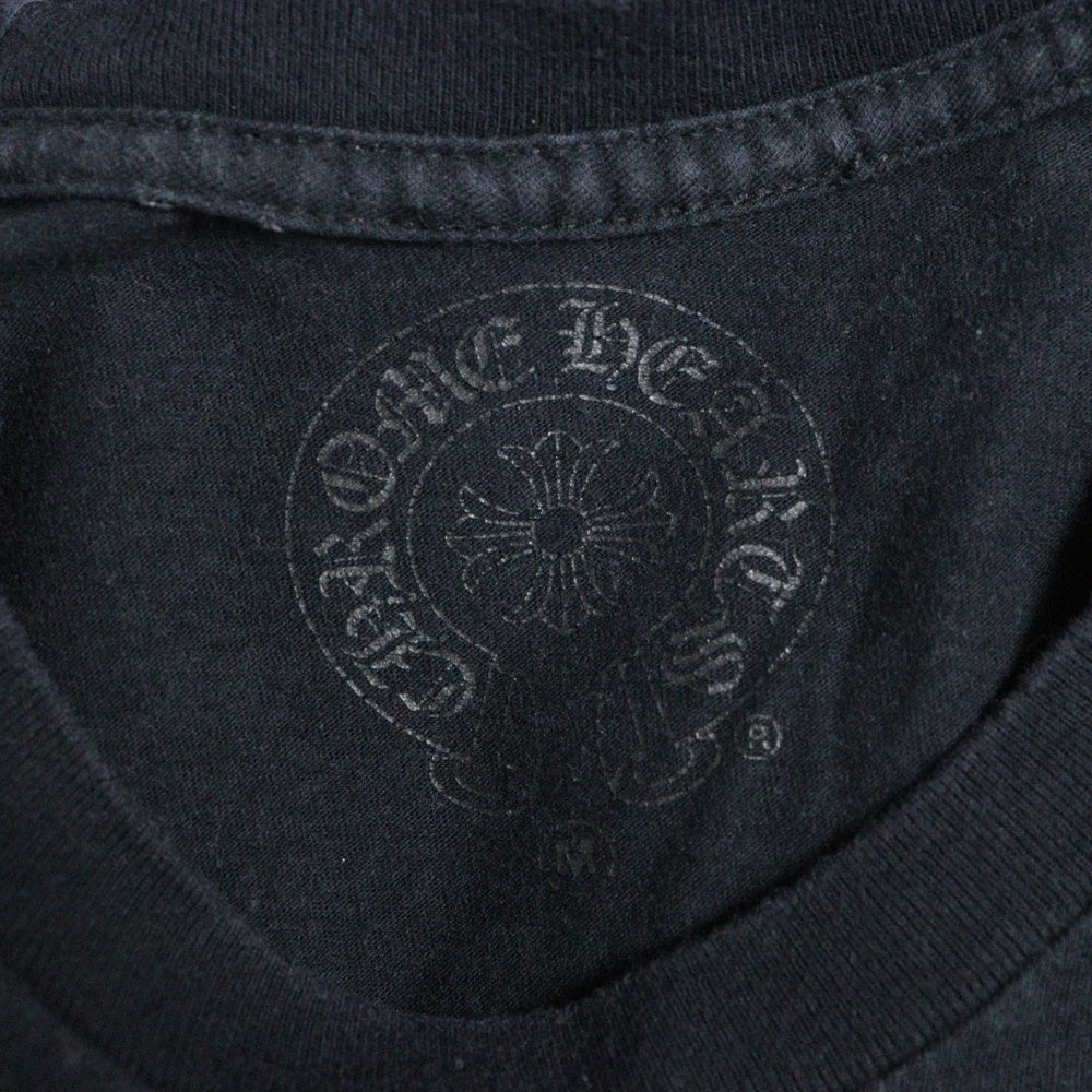 CHROME HEARTS(クロムハーツ) FOTI S/S TEE ハリスティーター ボックスプリント半袖Tシャツ カットソー ブラック