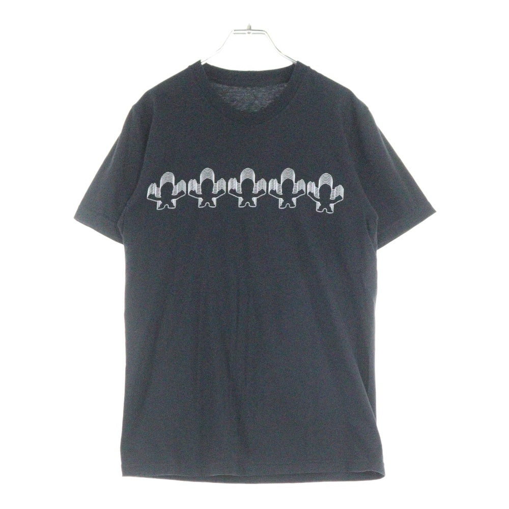 CHROME HEARTS(クロムハーツ) FOTI HARRIS TEETER SILHOUETTE フォティ ハリスティーター シルエット プリント半袖Tシャツ カットソー ブラック