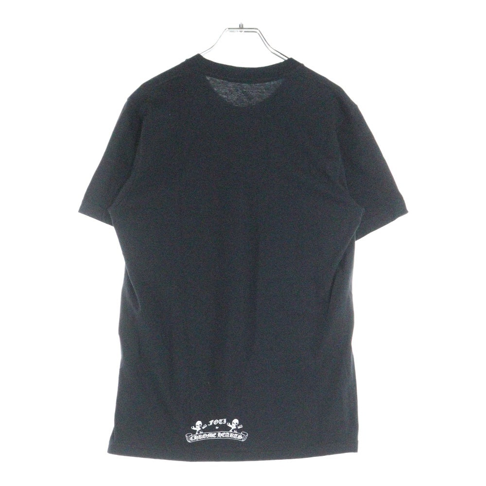 CHROME HEARTS(クロムハーツ) FOTI HARRIS TEETER SILHOUETTE フォティ ハリスティーター シルエット プリント半袖Tシャツ カットソー ブラック