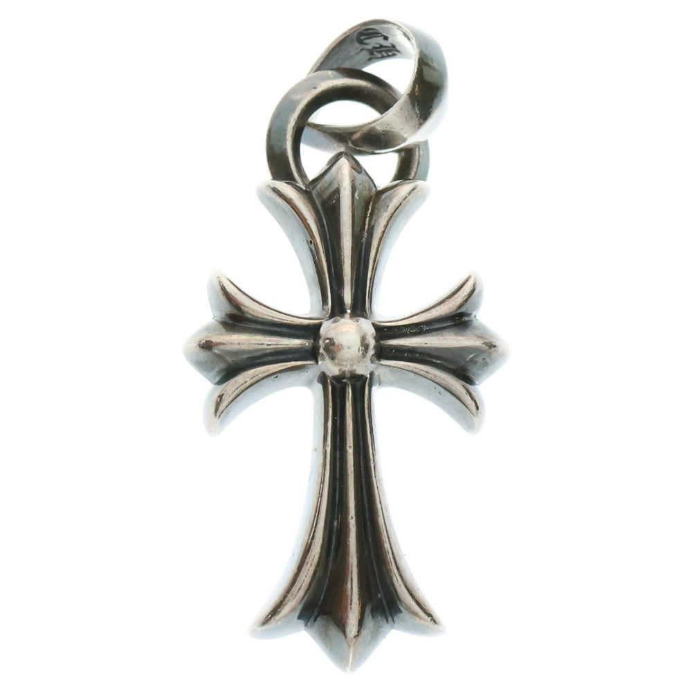 CHROME HEARTS(クロムハーツ) CH CRS SML W/BALE Wベイル スモールCHクロス ペンダントトップ シルバー BCA218