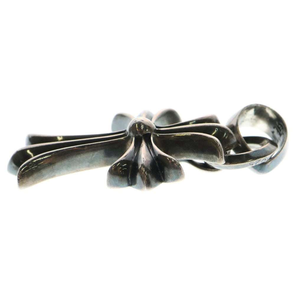 CHROME HEARTS(クロムハーツ) CH CRS SML W/BALE Wベイル スモールCHクロス ペンダントトップ シルバー BCA218