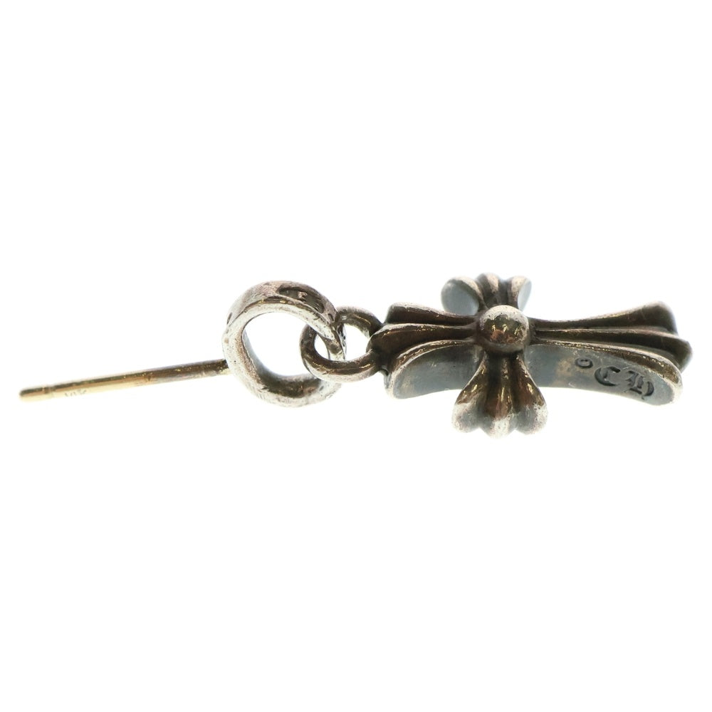 CHROME HEARTS(クロムハーツ) BBY F PPRCHN ベイビーファットクロス ドロップピアス シルバー BCA090