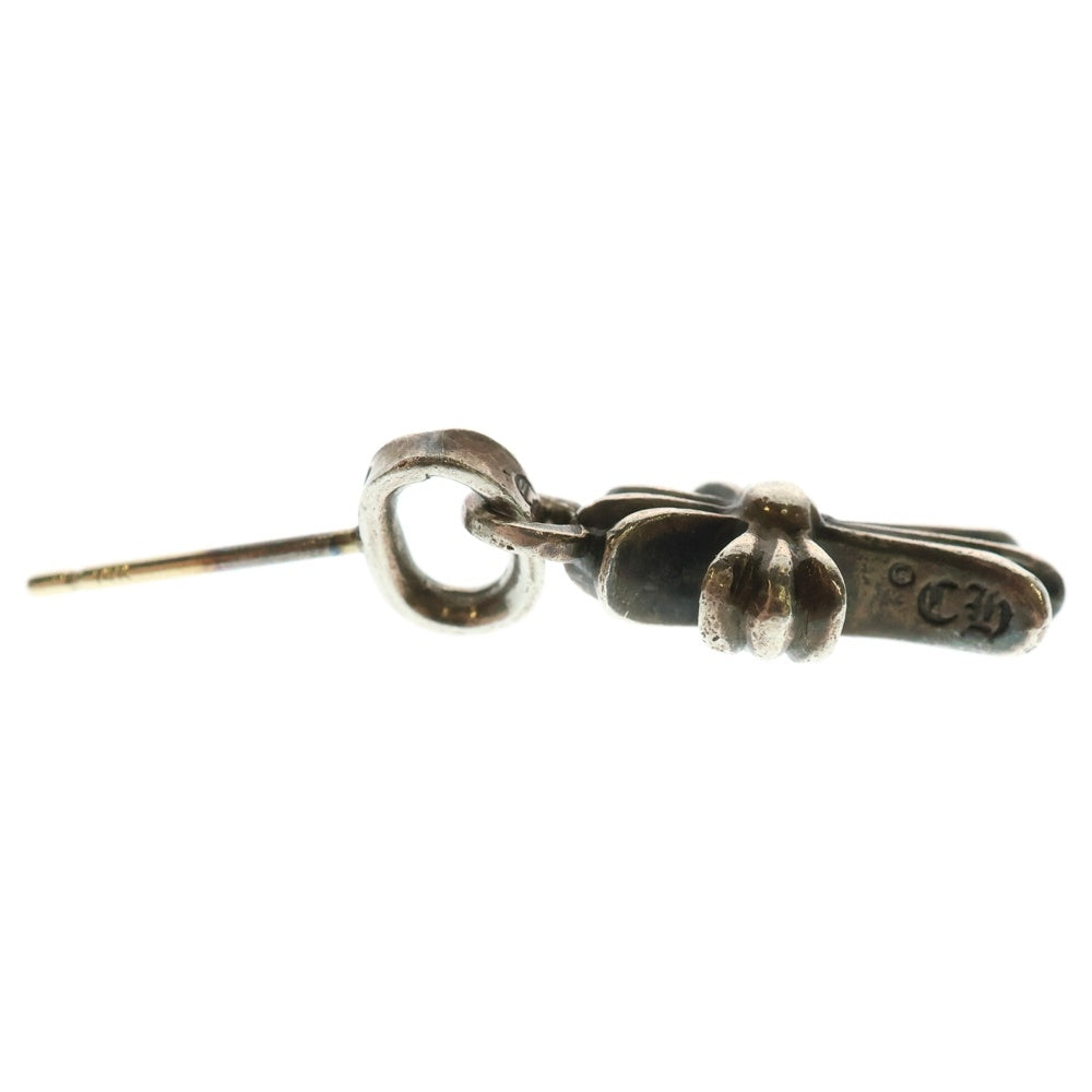CHROME HEARTS(クロムハーツ) BBY F PPRCHN ベイビーファットクロス ドロップピアス シルバー BCA090