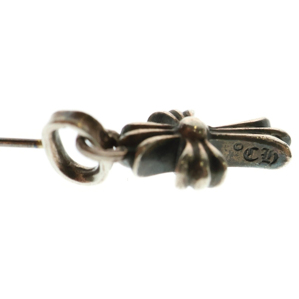 CHROME HEARTS(クロムハーツ) BBY F PPRCHN ベイビーファットクロス ドロップピアス シルバー BCA090