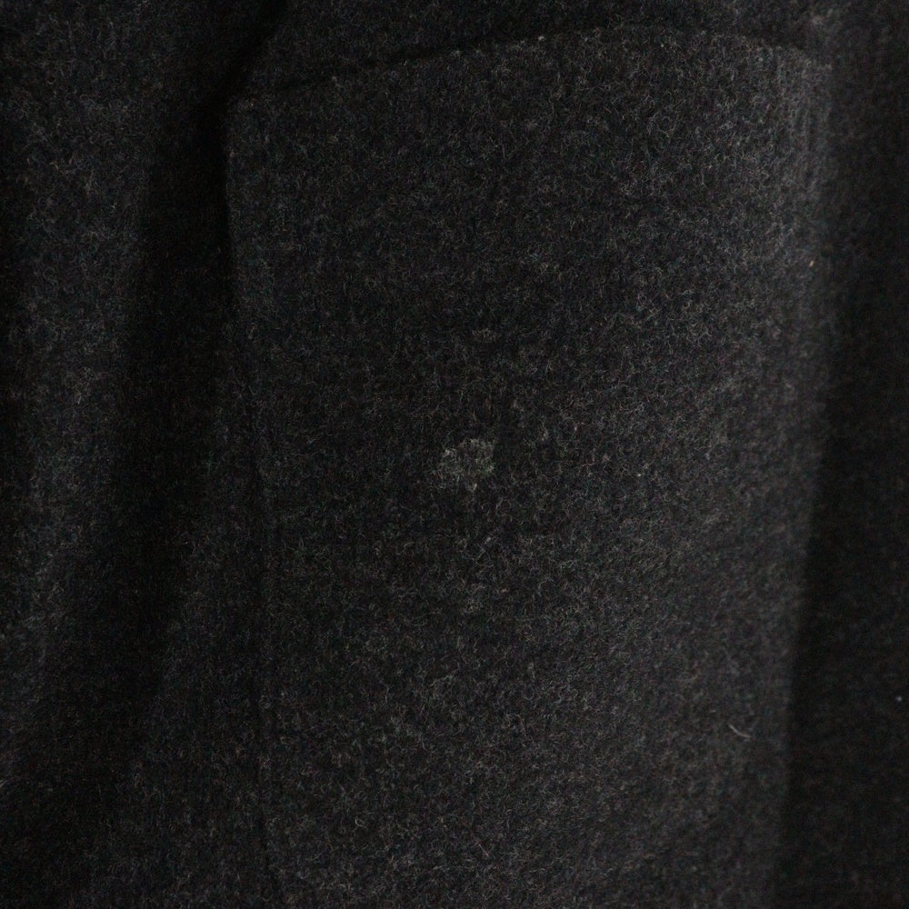 BATONER(バトナ―) W-FACE FLUFFY PANTS Black Wフェイス 圧縮ウールパンツ ブラック BN-21FM-040
