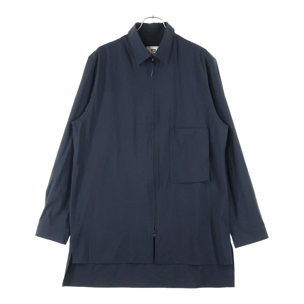 Y-3(ワイスリー) CLASSIC LIGHT RIPSTOP OVERSHIRT クラシック ライト リップストップ オーバーシャツ ブラック HG8596