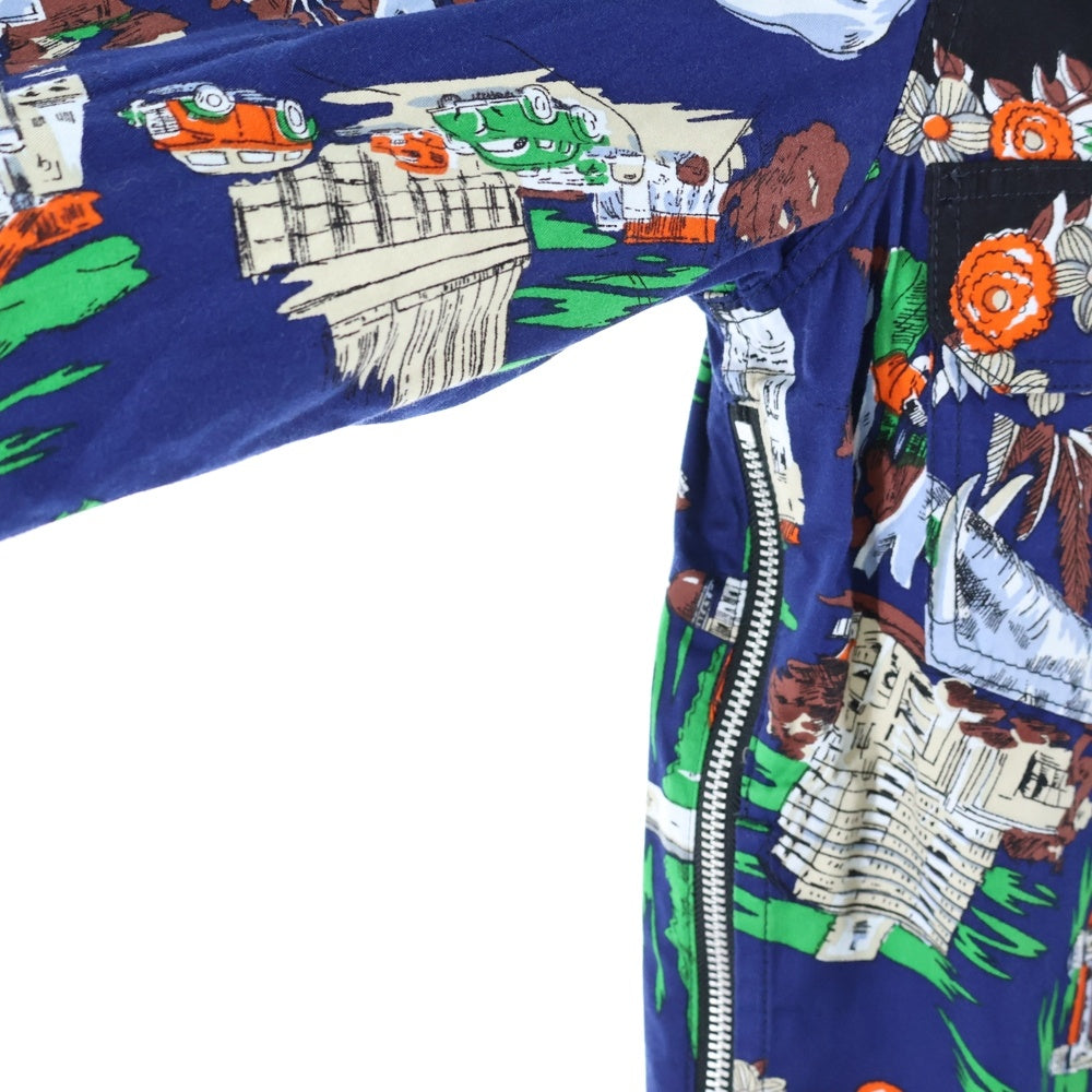 Sacai(サカイ) 21SS Archive Print Mix Jacket アーカイブ プリント ミックス ジャケット ブルゾン トラッカージャケット 21-02524M
