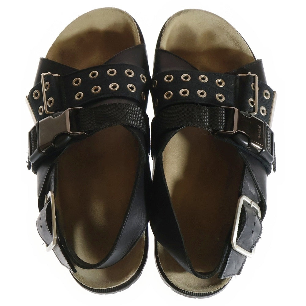 Sacai(サカイ) ×A.P.C 21SS Jules sandals ジュールサンダル バックスリングサンダル