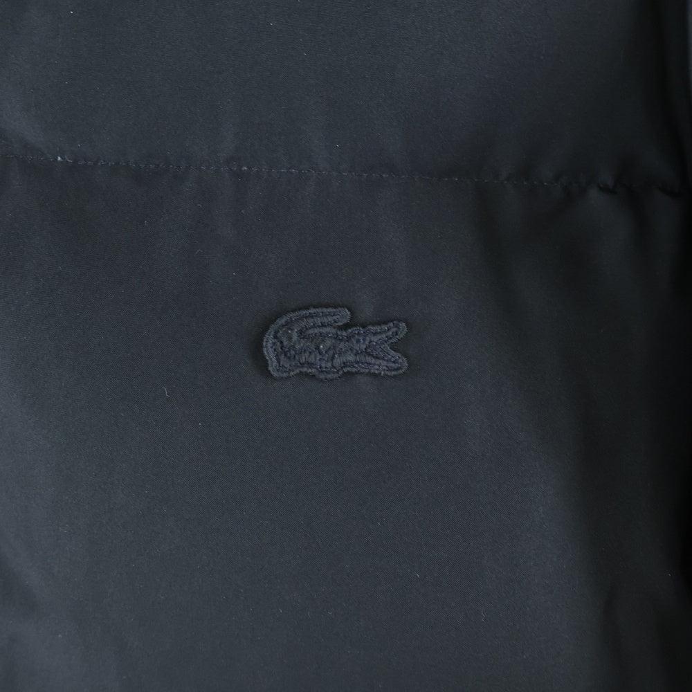 LACOSTE(ラコステ) バックステッチ ショートダウンジャケット ブラック BH4484