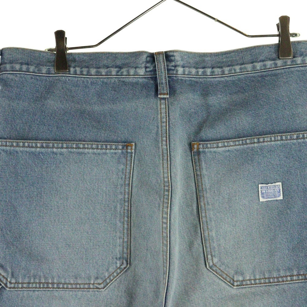 KAPITAL(キャピタル) 24SS 14oz DENIM SHORTS STUDS REMAKE スタッズ付き リメイクデニムショーツ インディゴ EK-1626SP