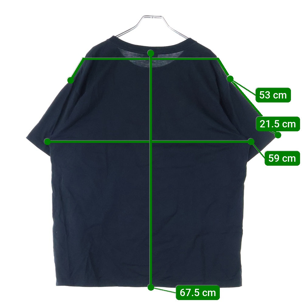 CELINE(セリーヌ) ルーズ半袖Tシャツ コットンジャージー カットソー ブラック RX0B0O671Q 38AW