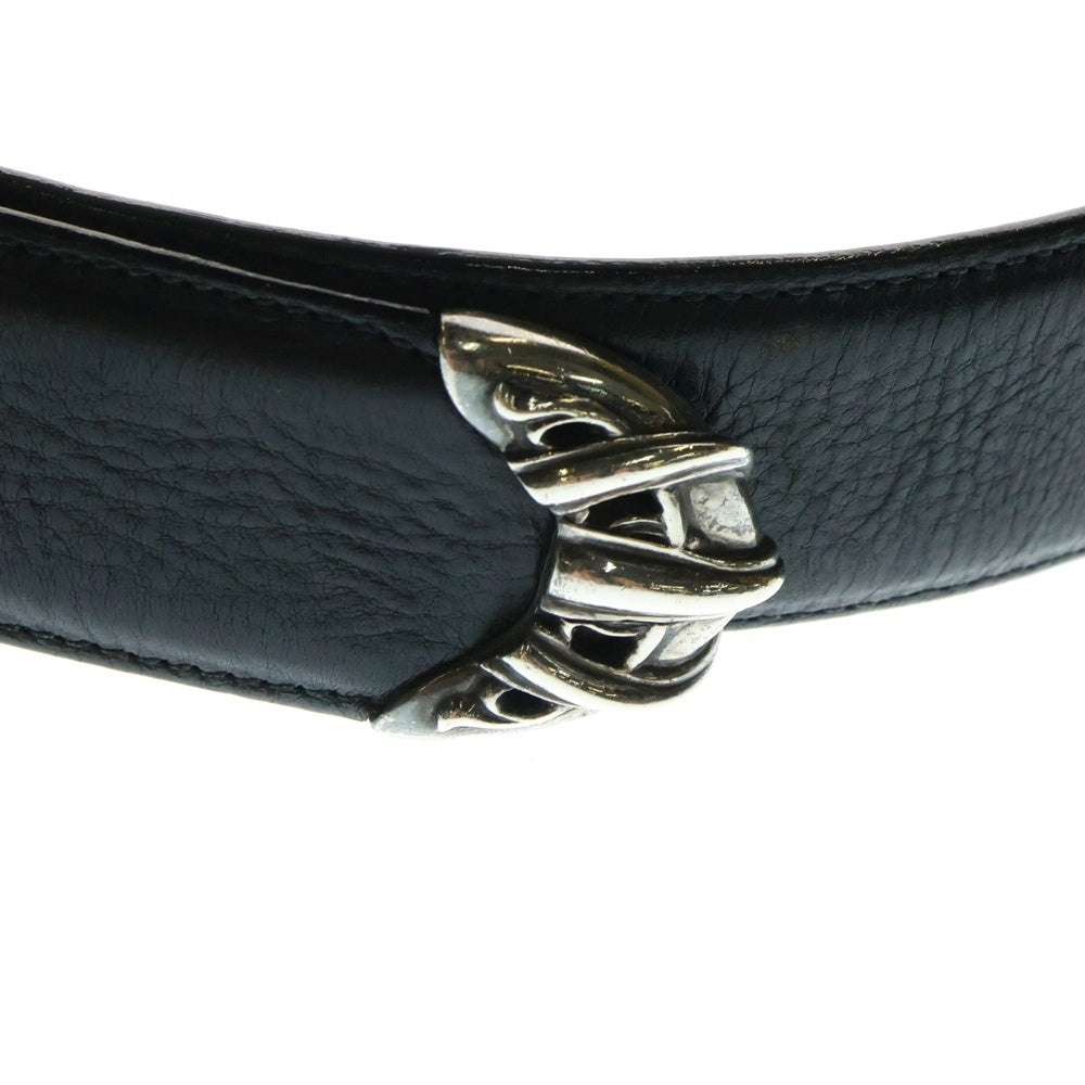 CHROME HEARTS(クロムハーツ) TALON BELT 3PC 1.5 タロンベルト 1.5inch ブラック/シルバー