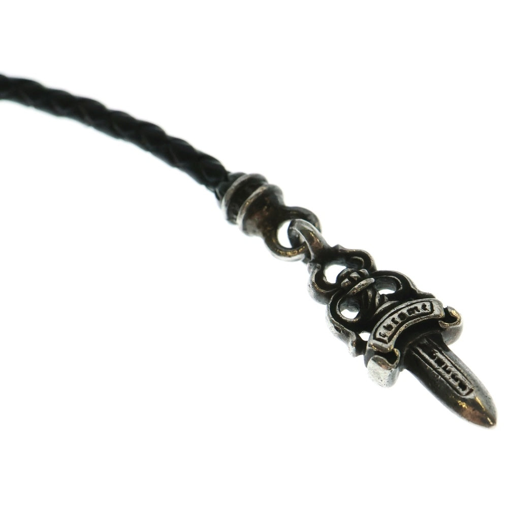 CHROME HEARTS(クロムハーツ) ダガー フォンストラップ シルバー/ブラック