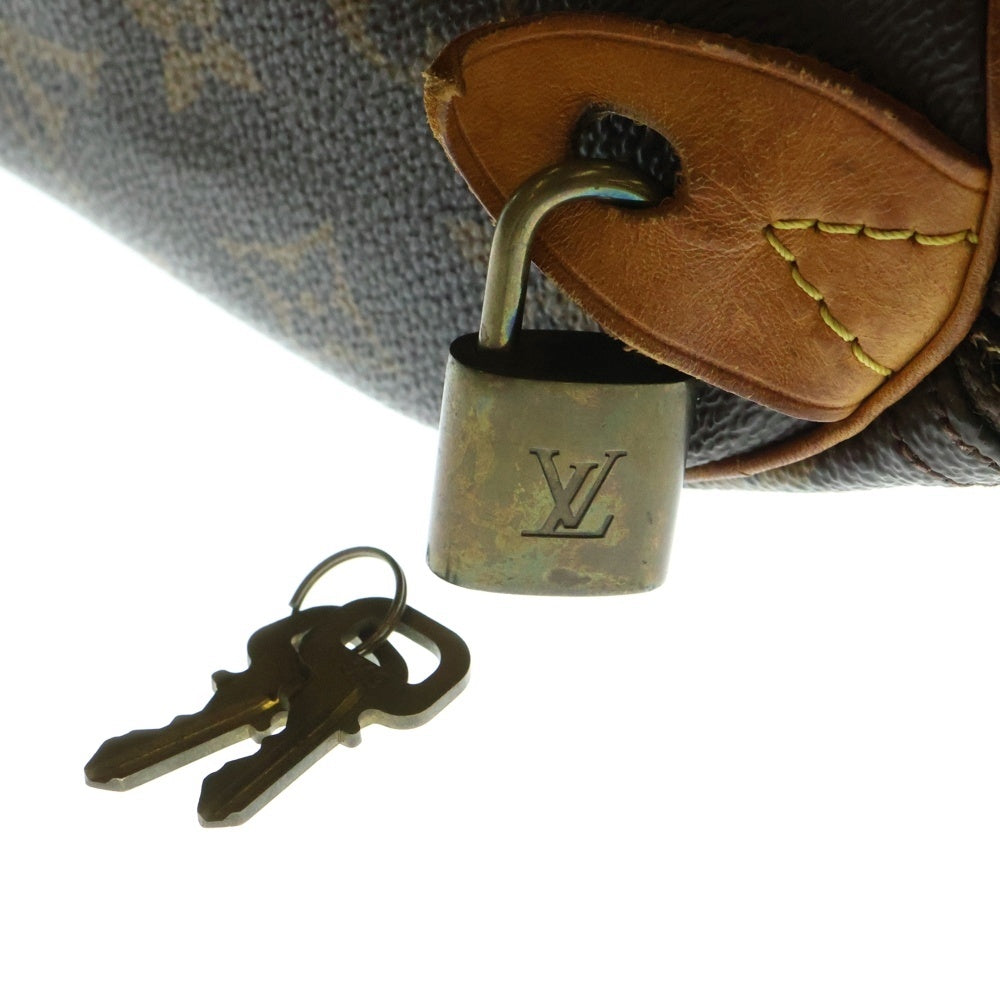LOUIS VUITTON(ルイヴィトン) スピーディー35 モノグラムハンドバッグ カデナ付き 90年製 ブラウン