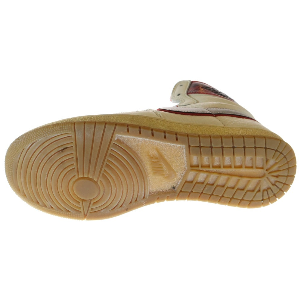 NIKE(ナイキ) ×AWAKE NY JORDAN AIR SHIP PE SP アウェイク ニューヨーク ジョーダン エアシップ ハイカットスニーカー シューズ ホワイト/レッド US8/27cm FN8675-100