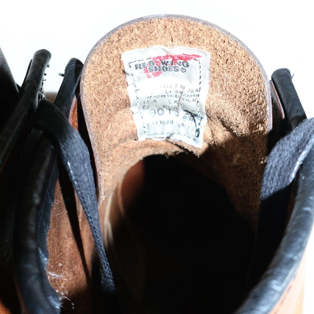 RED WING(レッド ウイング) BECKMAN BOOTS ROUND-TOE ベックマン ラウンド トゥー フェザーストーンレザー ブーツ ブラウン US9.5/27.5cm 9016