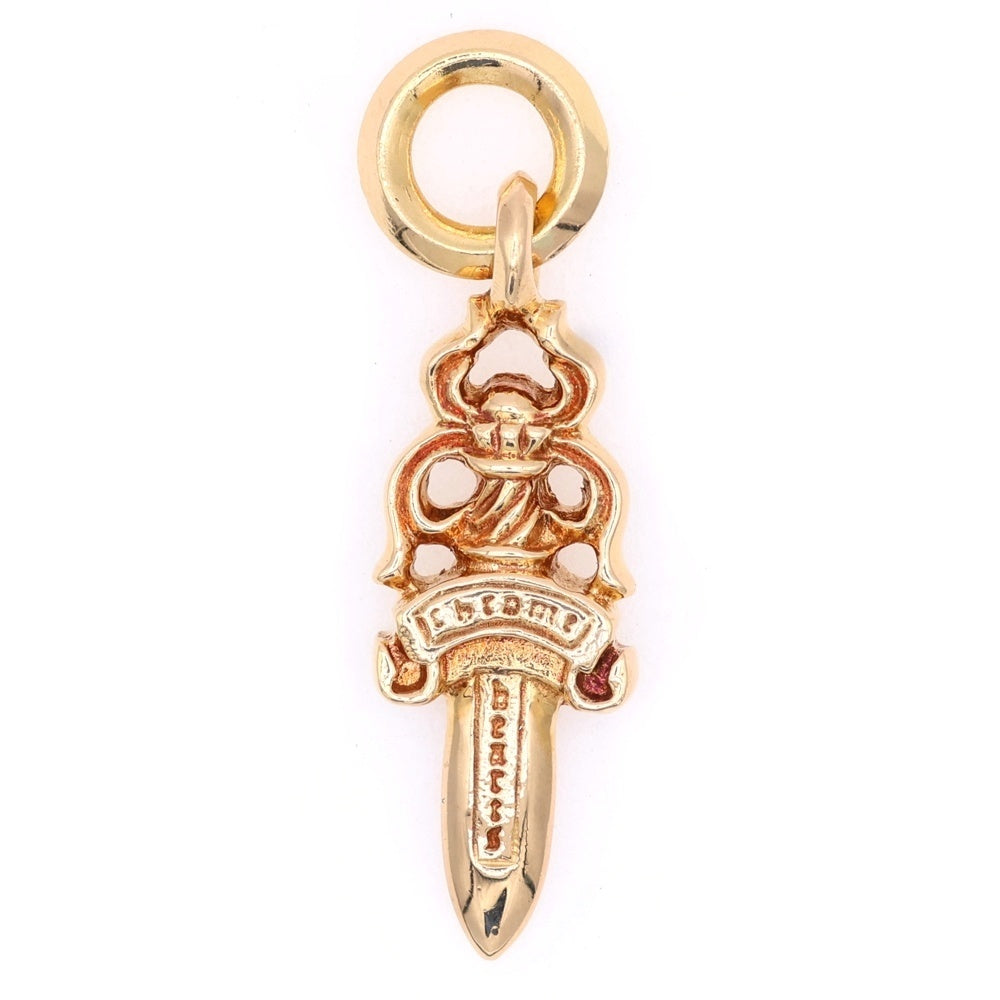 CHROME HEARTS(クロムハーツ) 22K #5DAGGER #5ダガーチャーム ペンダントトップ ゴールド