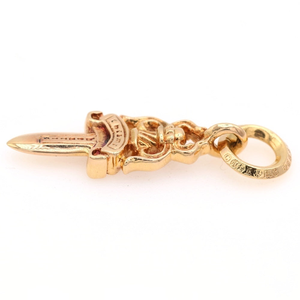CHROME HEARTS(クロムハーツ) 22K #5DAGGER #5ダガーチャーム ペンダントトップ ゴールド