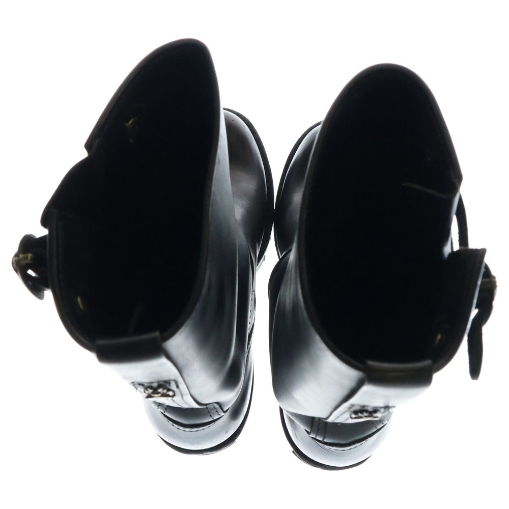 CHROME HEARTS(クロムハーツ) WESCO CUSTOM BOSS カスタムボス ガンスリンガーレザーエンジニアブーツ 7700100 ブラック/シルバー
