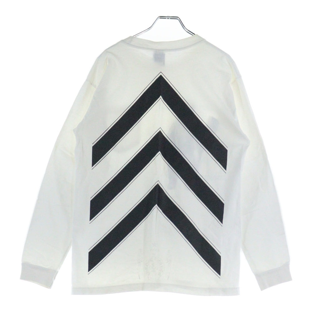 CHROME HEARTS(クロムハーツ) FOTI L/S TEE フォティ ペペ プリント長袖Tシャツ カットソー ホワイト