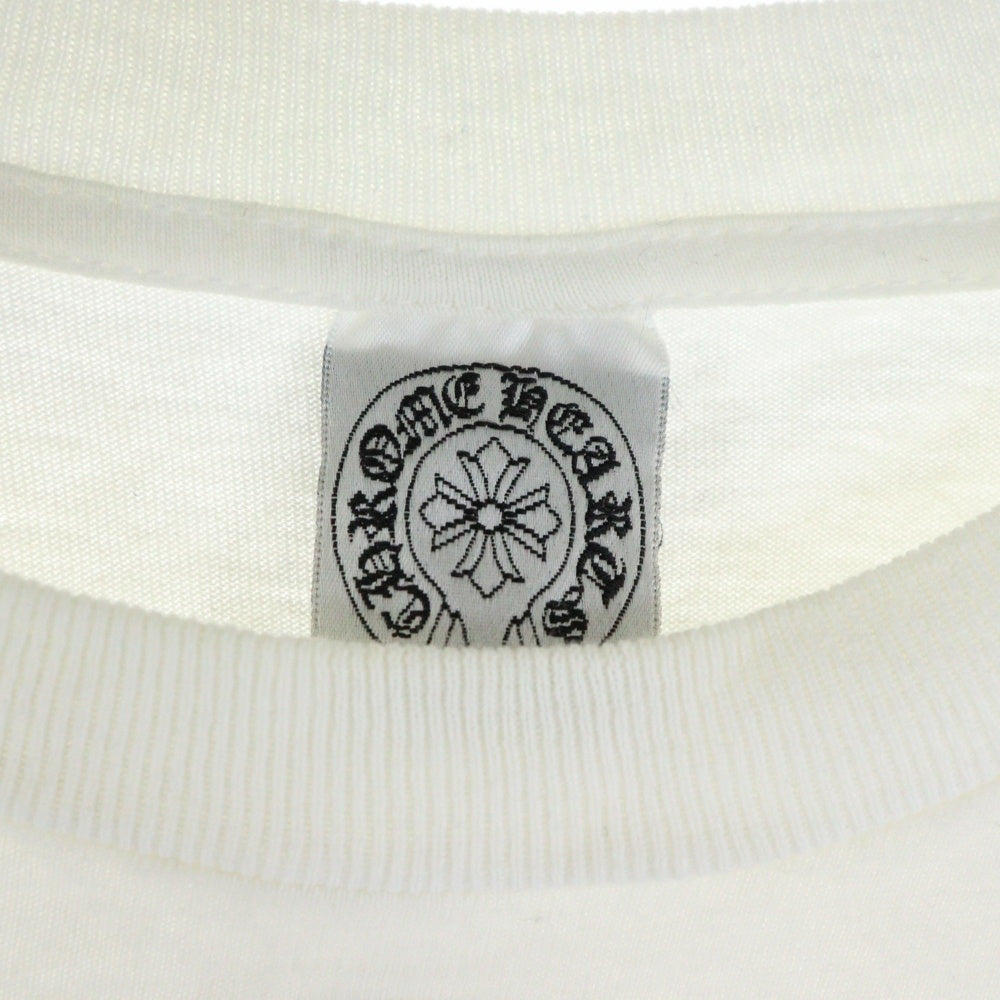 CHROME HEARTS(クロムハーツ) FOTI L/S TEE フォティ ペペ プリント長袖Tシャツ カットソー ホワイト