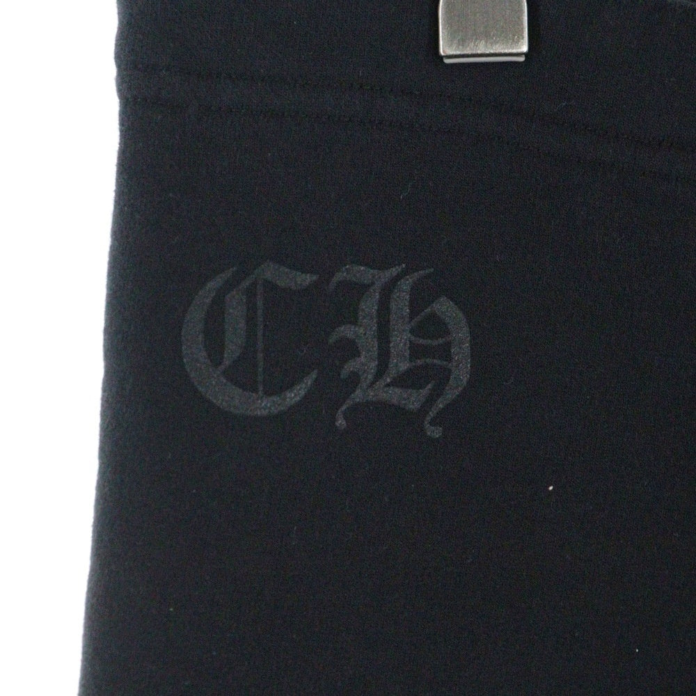 CHROME HEARTS(クロムハーツ) SWEAT PANTS ホースシュー プリント スウェットパンツ ブラック