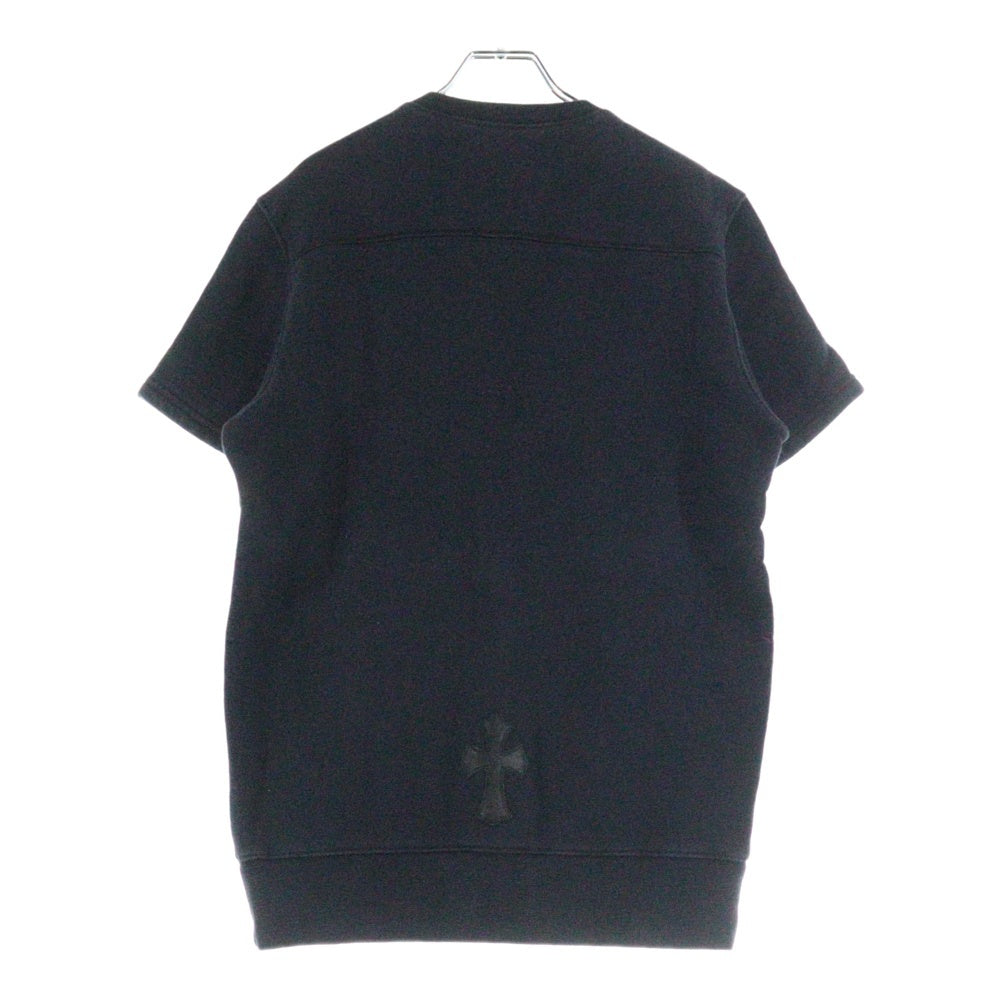 CHROME HEARTS(クロムハーツ) OLD Cross Patch Crewneck Sweatshirt クロスパッチ スウェット半袖シャツ ネイビー