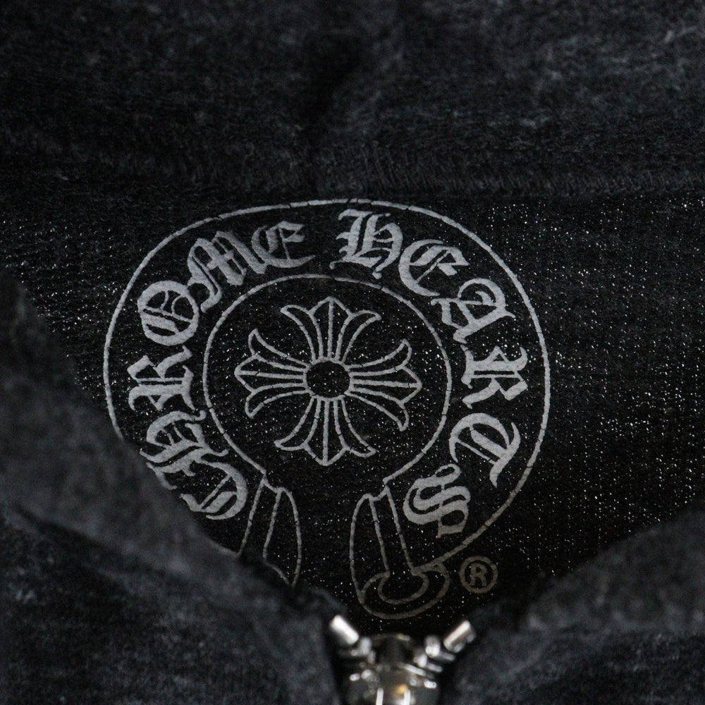 CHROME HEARTS(クロムハーツ) FOTI ZIP HOODIE フォティ ジップアップパーカー フーディー グレー