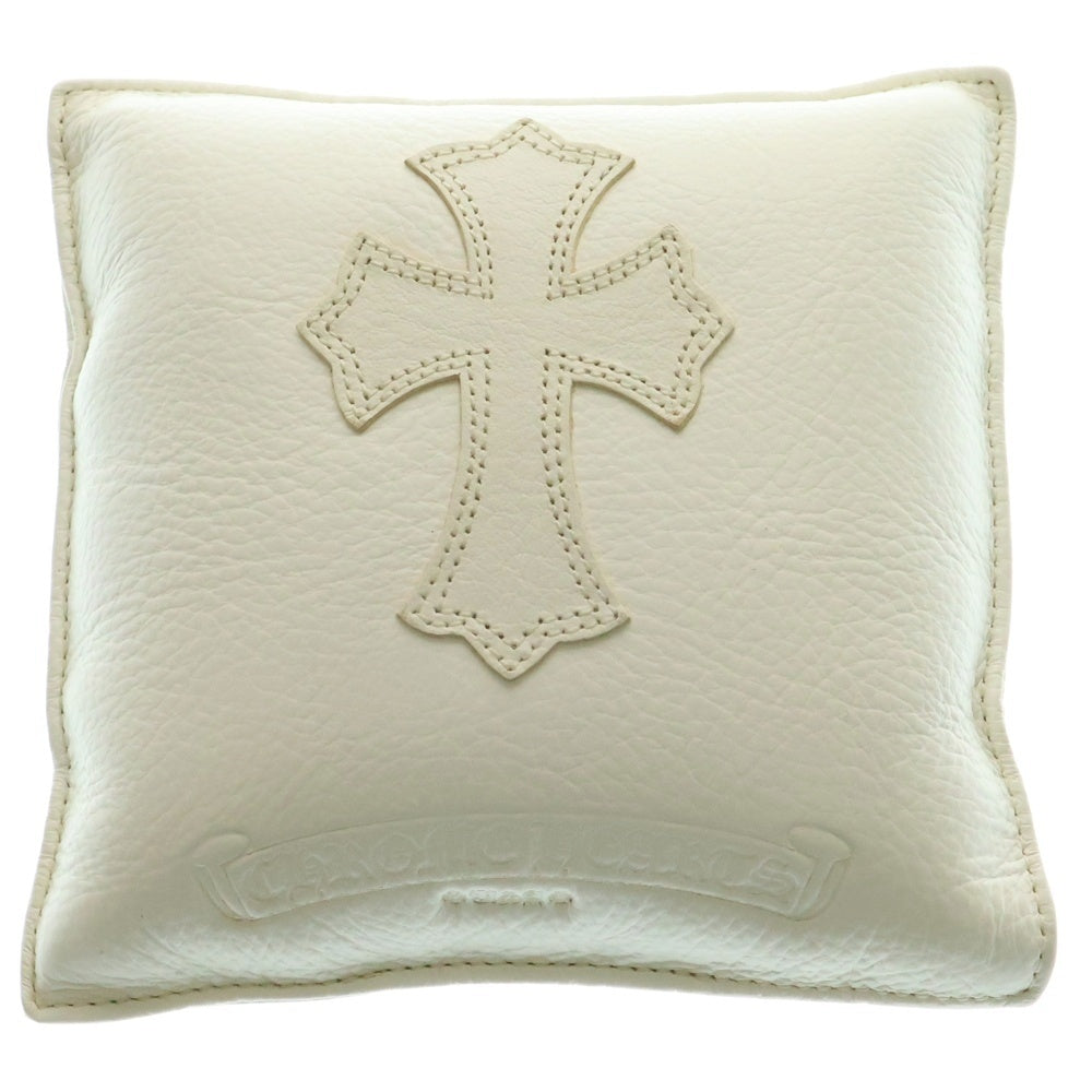 CHROME HEARTS(クロムハーツ) CH CROSS PILLOW クロスパッチ付きアイウェアスタンド ピロー ホワイト