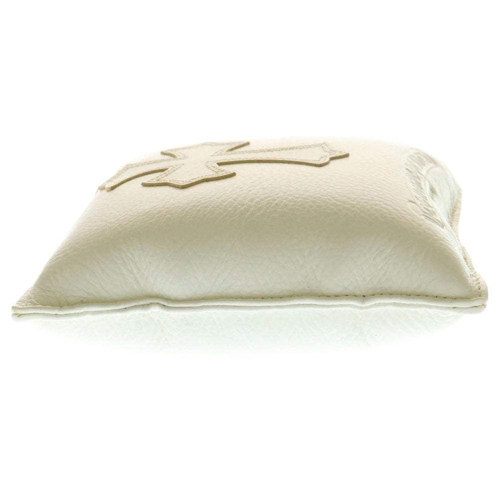 CHROME HEARTS(クロムハーツ) CH CROSS PILLOW クロスパッチ付きアイウェアスタンド ピロー ホワイト
