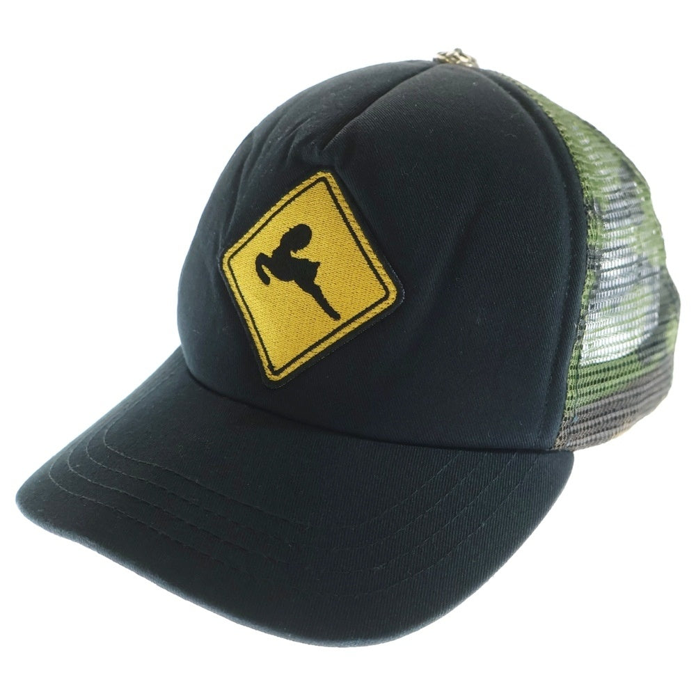 CHROME HEARTS(クロムハーツ) FOTI CLITZEN TRUCKER CAMO CAP フォティ クリッツェン カモ柄トラッカーキャップ 帽子 ブラック/グリーン調