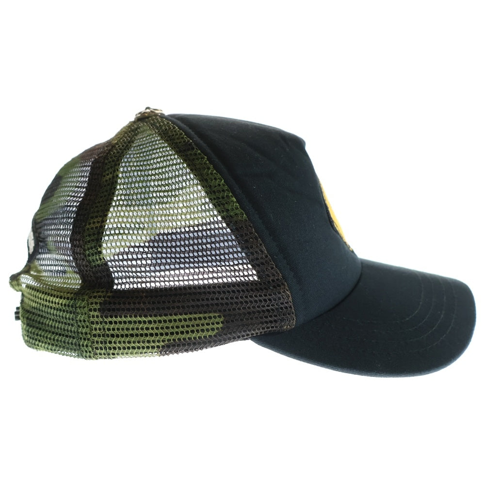 CHROME HEARTS(クロムハーツ) FOTI CLITZEN TRUCKER CAMO CAP フォティ クリッツェン カモ柄トラッカーキャップ 帽子 ブラック/グリーン調