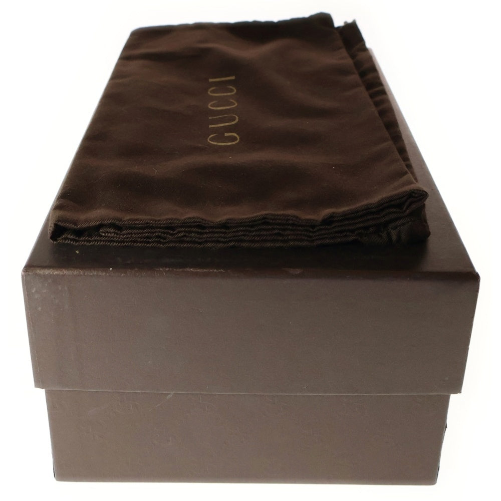 GUCCI(グッチ) スタッズ フラットシューズ ブラック 363592