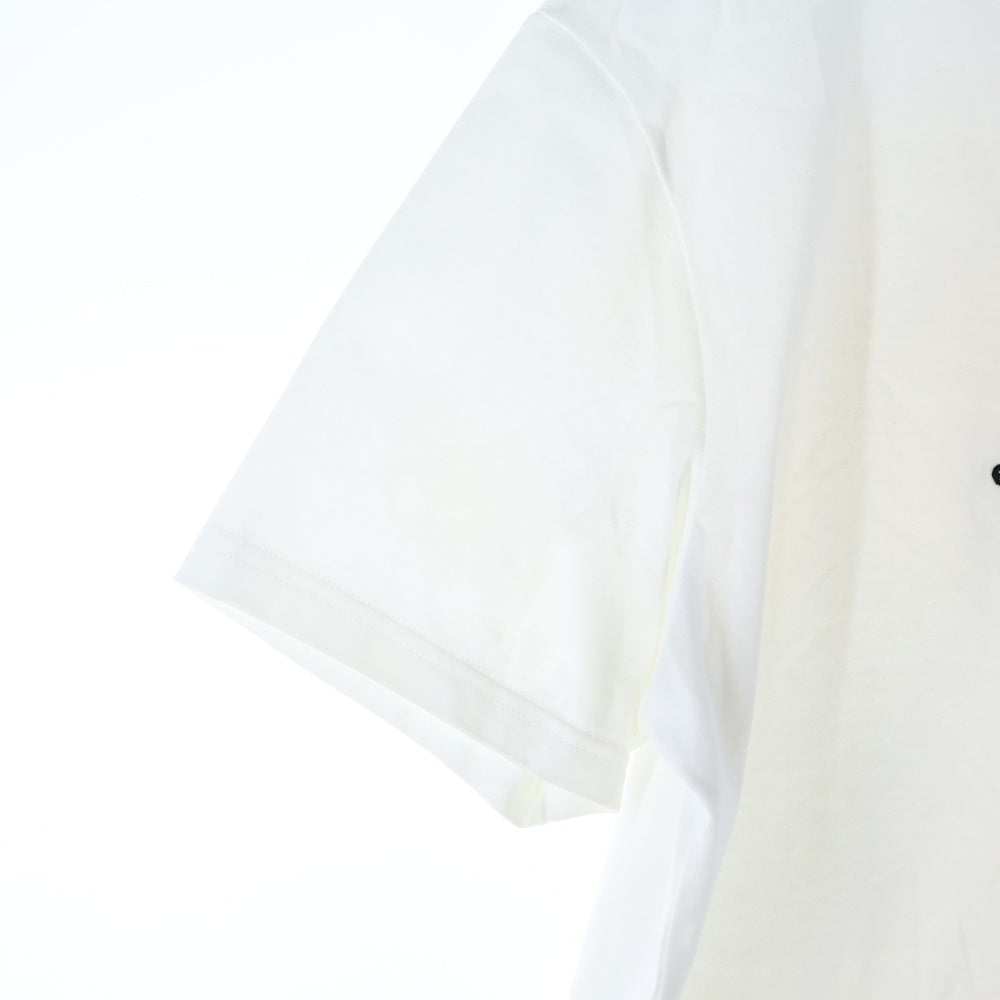 Christian Dior(クリスチャンディオール) 21AW ×KENNY SCHARF Logo T-Shirt ケニーシャーフ ロゴ刺繍 クルーネック半袖Tシャツカットソー ホワイト 193J697A0677