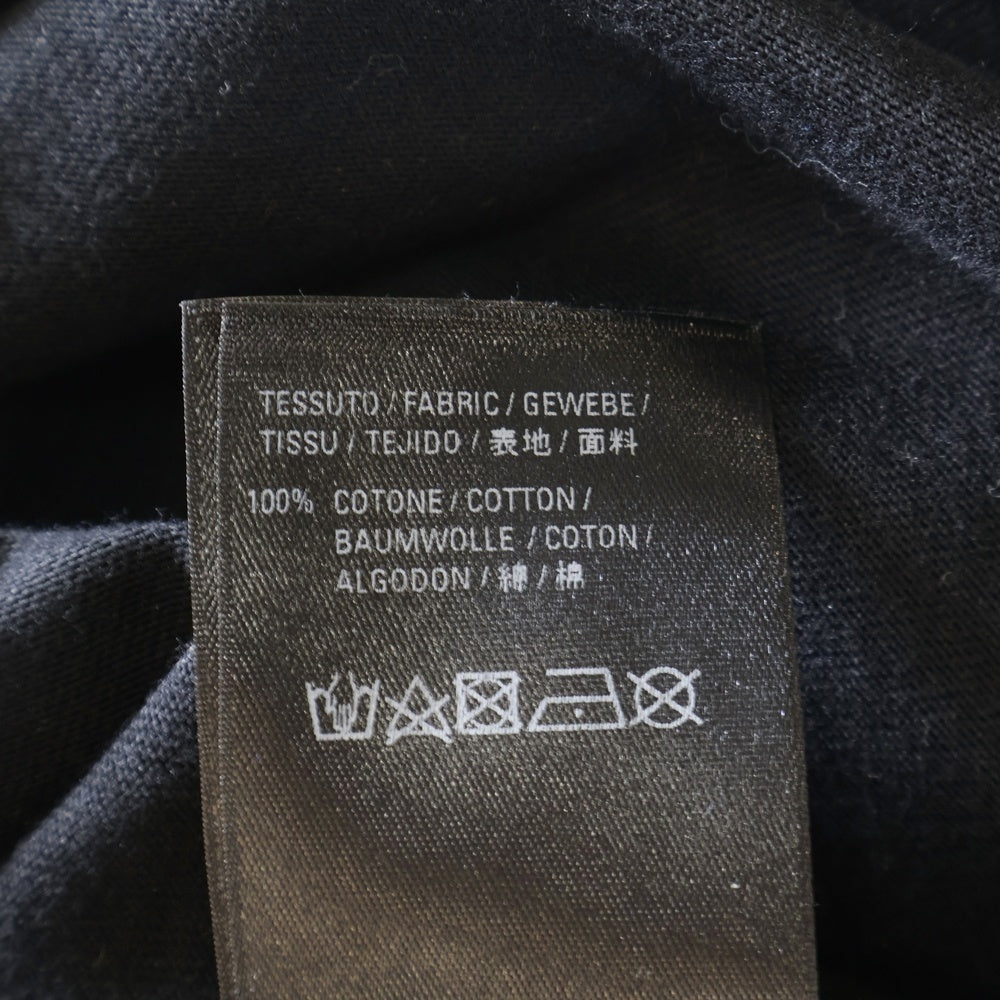 BALENCIAGA(バレンシアガ) Sponsor Logo スポンサーロゴ刺繍 半袖Tシャツ カットソー ブラック 612966 TJVD9