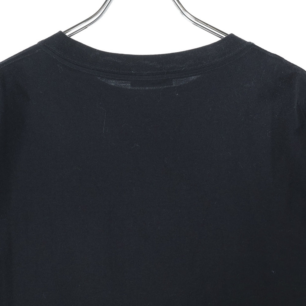 Christian Dior(クリスチャンディオール) 21AW ×PETER DOIG ピータードイグ ロゴ刺繍半袖Tシャツ カットソー ブラック 143J685C0677
