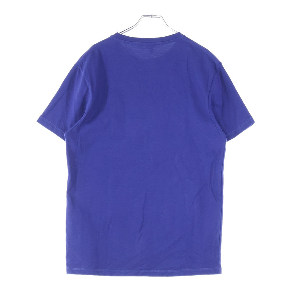 LOEWE(ロエベ) REGULAR FIT T-SHIRT フロント アナグラムロゴ刺繍 半袖Tシャツ カットソー パープル H526Y22XB8
