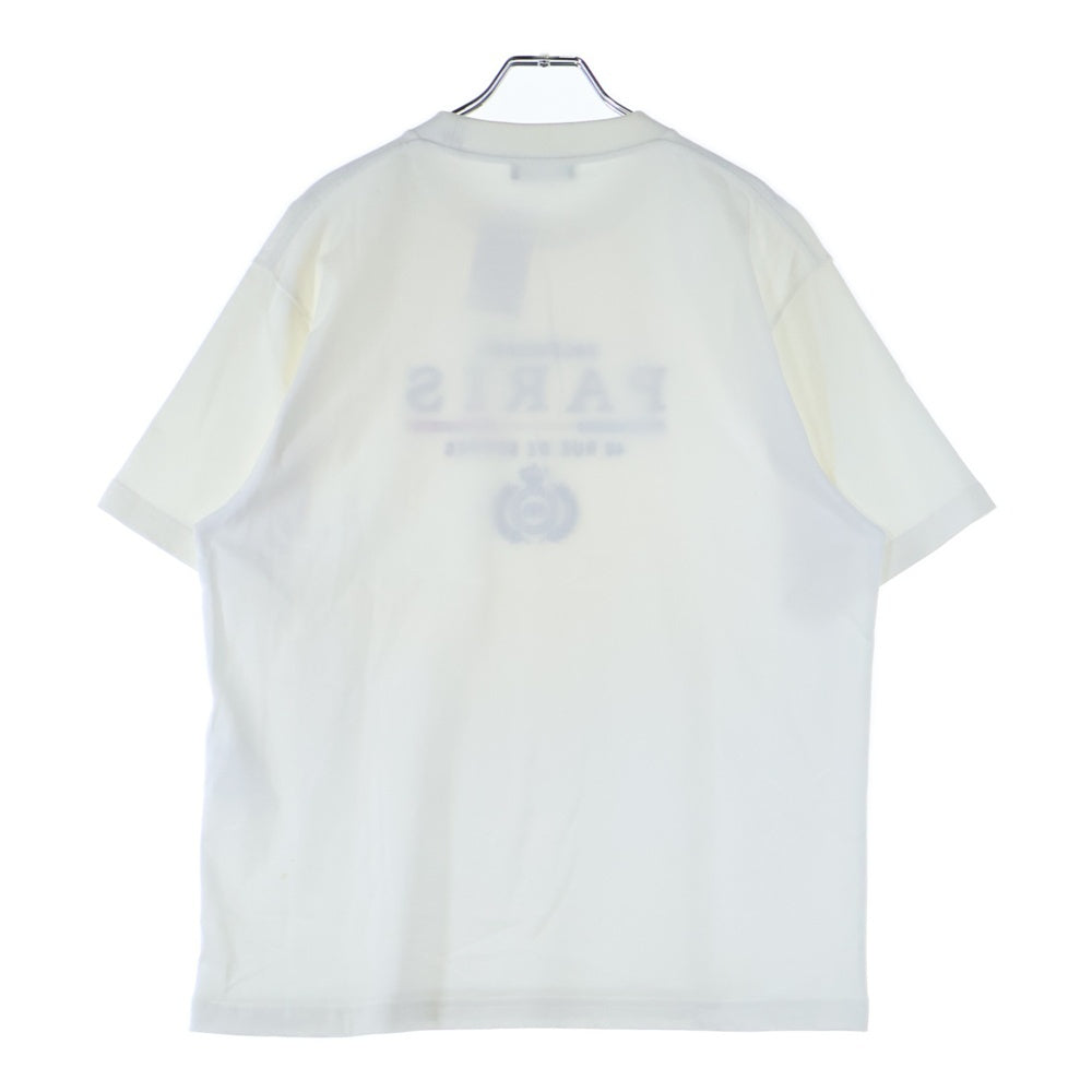 BALENCIAGA(バレンシアガ) 20SS PARIS刺繍ロゴ 半袖Tシャツ カットソー ホワイト 594579 TGV48